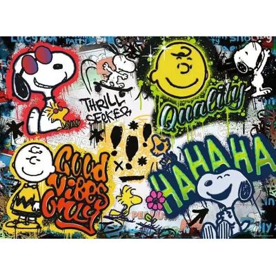 Puzzle Ravensburger Peanuts Graffiti - 500 Pièces - Amusement pour Tous Puzzle Ravensburger Peanuts Graffiti - 500 Pièces - Amusement pour Tous