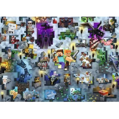 Ravensburger Minecraft Mobs - 1000 palan palapeli Ravensburger Minecraft Mobs - 1000 palan palapeli