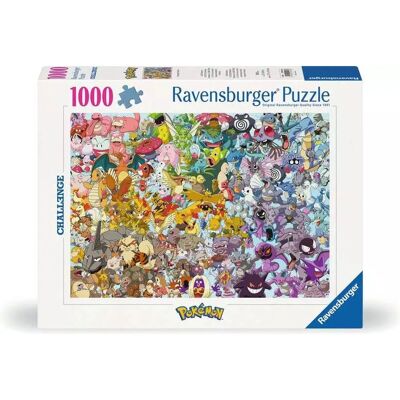 Ravensburger Pokémon Uitdaging Puzzel - 1000 Stukjes Ravensburger Pokémon Uitdaging Puzzel - 1000 Stukjes
