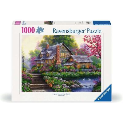 Romántico Cabaña Puzzle - 1000 Piezas Ravensburger para Adultos y Niños Romántico Cabaña Puzzle - 1000 Piezas Ravensburger para Adultos y Niños