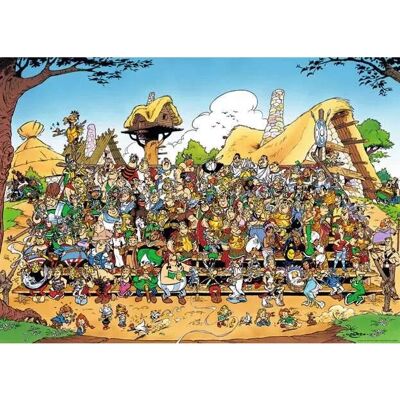 Ravensburger 12000473 Puslespil - Familie foto af Asterix - 1000 dele Ravensburger 12000473 Puslespil - Familie foto af Asterix - 1000 dele