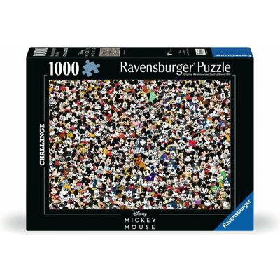 Puzzle Mickey Mouse Ravensburger 1000 pièces - Défi Disney - Publicité Puzzle Mickey Mouse Ravensburger 1000 pièces - Défi Disney - Publicité
