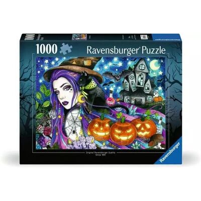 Ravensburger 12000564 Puzzle - Halloween - 1000 Piezas para adultos y niños - Tipo de rompecabezas Ravensburger 12000564 Puzzle - Halloween - 1000 Piezas para adultos y niños - Tipo de rompecabezas