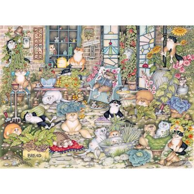 Ravensburger Crazy Cats - 500 Pieces Puzzle Ravensburger Crazy Cats - 500 Pieces Puzzle