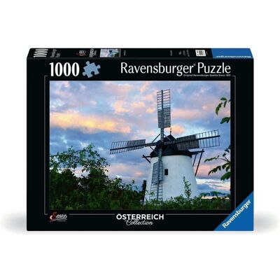 Puzzle Ravensburger 12000597 - Moulin à vent près de Retz - 1000 pièces Puzzle Ravensburger 12000597 - Moulin à vent près de Retz - 1000 pièces