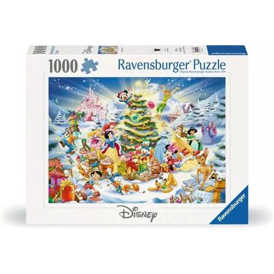 Ravensburger 12000651 Rompecabezas de Navidad Disney - 1000 piezas - Puzzle Ravensburger 12000651 Rompecabezas de Navidad Disney - 1000 piezas - Puzzle