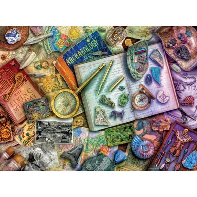 Ravensburger Archaeologist's Desk 500 Pieces Puzzle Ravensburger Archaeologist's Desk 500 Pieces Puzzle