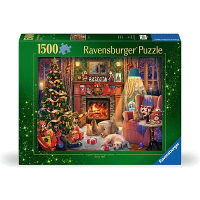 Ravensburger Karácsonyi Este Kép - 1500 db Ravensburger Karácsonyi Este Kép - 1500 db