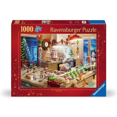 Ravensburger Jouets Joyeux Malice 1000 pièces Puzzle de Noël - Publicité Ravensburger Jouets Joyeux Malice 1000 pièces Puzzle de Noël - Publicité