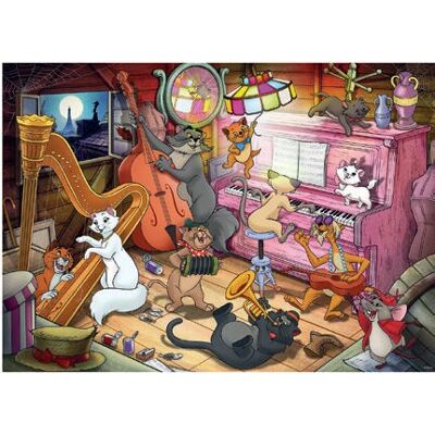 Ravensburger Aristocats 1000 darabos puzzle - Puzzle Ravensburger Aristocats 1000 darabos puzzle - Puzzle