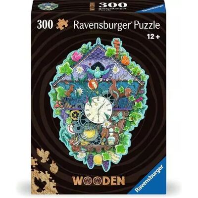 Ravensburger 12000759 Rompecabezas de madera - Reloj cucú - 300 piezas Ravensburger 12000759 Rompecabezas de madera - Reloj cucú - 300 piezas