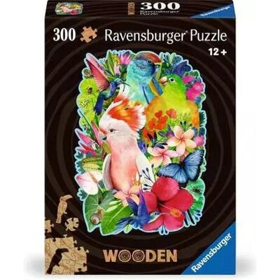 Ravensburger 12000760 Puzzle de Madera - Aves Exóticas - 300 Piezas Ravensburger 12000760 Puzzle de Madera - Aves Exóticas - 300 Piezas