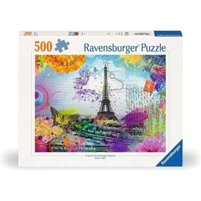 Ravensburger Palapeli 12000772 Postikortti Pariisista - 500 Palasta aikuisille Ravensburger Palapeli 12000772 Postikortti Pariisista - 500 Palasta aikuisille