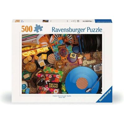 Quebra-cabeças Ravensburger - Hallo Vinyl - 500 Peças - Qualidade premium Quebra-cabeças Ravensburger - Hallo Vinyl - 500 Peças - Qualidade premium