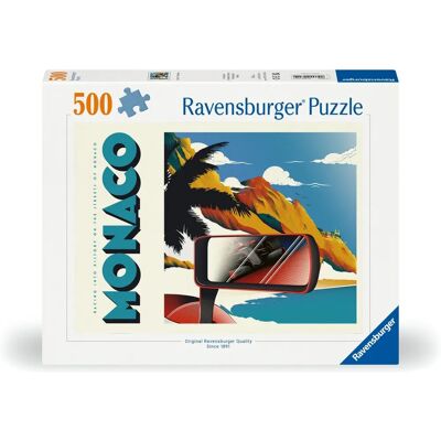 Rompecabezas Gran Premio de Mónaco de Ravensburger - 500 Piezas - Hecho en Alemania Rompecabezas Gran Premio de Mónaco de Ravensburger - 500 Piezas - Hecho en Alemania