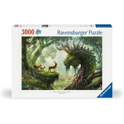 Puzzle Ravensburger 12000808 - Le Dragon de la Forêt Éveil - 3000 Pièces - Pour adultes 14+ Puzzle Ravensburger 12000808 - Le Dragon de la Forêt Éveil - 3000 Pièces - Pour adultes 14+