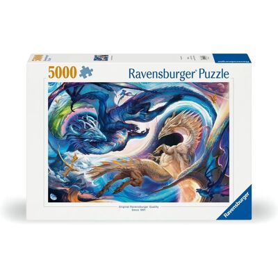 Puzzle Ravensburger 5000 Pièces - Festival du Dragon Jour et Nuit Puzzle Ravensburger 5000 Pièces - Festival du Dragon Jour et Nuit
