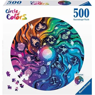 Ravensburger Cerchio dei Colori 12000819 - Puzzle Circolare Ravensburger Cerchio dei Colori 12000819 - Puzzle Circolare
