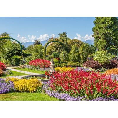 Ravensburger Bellissimi Giardini Stresa Italia 1000 Pezzi Puzzle Ravensburger Bellissimi Giardini Stresa Italia 1000 Pezzi Puzzle