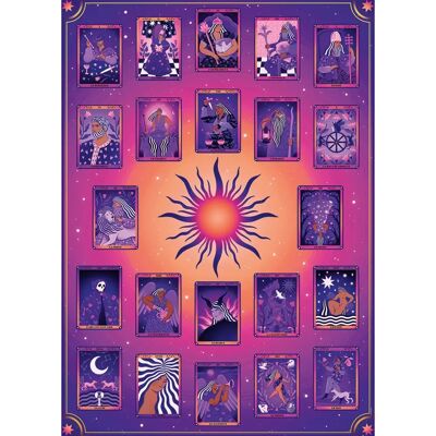 Nathan Pussel 1500 bitar - Tarot och Spådom Nathan Pussel 1500 bitar - Tarot och Spådom
