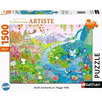 Nathan Jardin Enchant - Rompecabezas de 1500 piezas Nathan Jardin Enchant - Rompecabezas de 1500 piezas