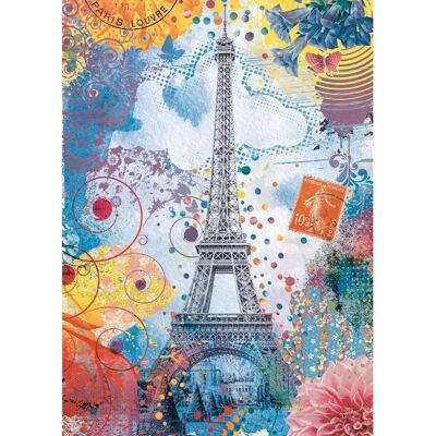 Nathan Tour Eiffel Puzzel - 1500 Stukken - Rechthoekig - Voor kinderen & volwassenen Nathan Tour Eiffel Puzzel - 1500 Stukken - Rechthoekig - Voor kinderen & volwassenen
