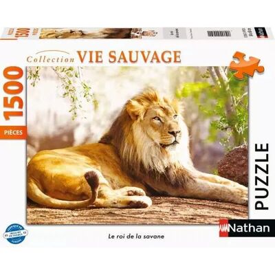 Nathan Puzzel 1500 stukjes - Wilde Levens Collectie - Perfecte Pasvorm - Voor Volwassenen & Kinderen 14+ Nathan Puzzel 1500 stukjes - Wilde Levens Collectie - Perfecte Pasvorm - Voor Volwassenen & Kinderen 14+