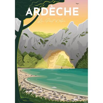 Nathan Louis l'Affiche - Rompecabezas de Ardèche - 1500 piezas Nathan Louis l'Affiche - Rompecabezas de Ardèche - 1500 piezas