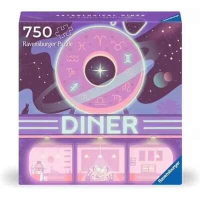 Ravensburger Puzzle Art & Soul - Diner Astrológico - 750 piezas Ravensburger Puzzle Art & Soul - Diner Astrológico - 750 piezas