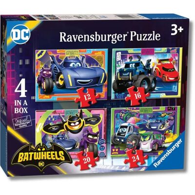 Ravensburger Batwheels 4-in-1 Puzzle-Set Ravensburger Batwheels 4-in-1 Puzzle-Set