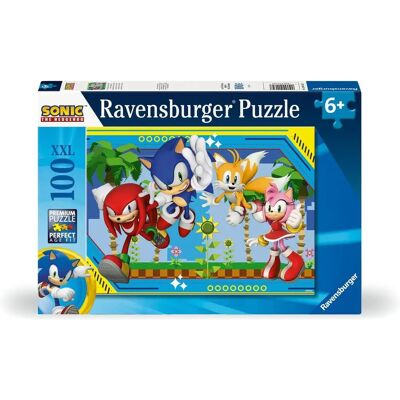 Puzzle Ravensburger Sonic - 100 Pièces - Publicité Puzzle Ravensburger Sonic - 100 Pièces - Publicité
