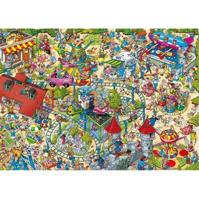 Ravensburger Ray's Comic Series - Holiday Resort 4 - The Amusement Park - Jigsaw Puzzle Ravensburger Ray's Comic Series - Holiday Resort 4 - The Amusement Park - Jigsaw Puzzle