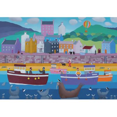 Ravensburger - Harbour Life - 1000 pieces - Jigsaw Puzzle Ravensburger - Harbour Life - 1000 pieces - Jigsaw Puzzle
