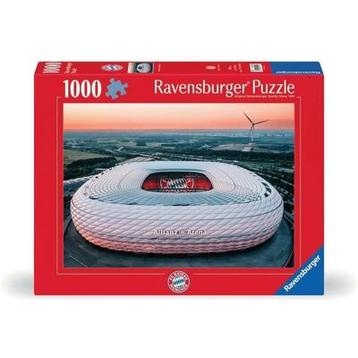Ravensburger Alemania 12001252 - Allianz Arena Múnich - Rompecabezas FC Bayern 1000 piezas para adultos y niños 14+ Ravensburger Alemania 12001252 - Allianz Arena Múnich - Rompecabezas FC Bayern 1000 piezas para adultos y niños 14+