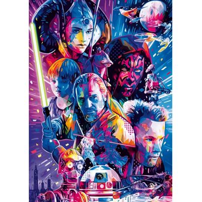 Ravensburger Star Wars Hyperspace Truslen Fra Mørket Puslespil - 500 Brikker Ravensburger Star Wars Hyperspace Truslen Fra Mørket Puslespil - 500 Brikker