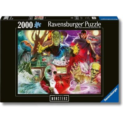 Ravensburger Universal Monsters Puzzle - 2000 Teile Ravensburger Universal Monsters Puzzle - 2000 Teile