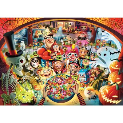 Ravensburger Trick or Treat 1000 Piece Puzzle - Puzzle Ravensburger Trick or Treat 1000 Piece Puzzle - Puzzle