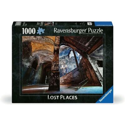 Ravensburger 1000 brikkers puslespil Lost Places - Alpenhaus Graffito Ravensburger 1000 brikkers puslespil Lost Places - Alpenhaus Graffito