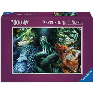 Puzzle Ravensburger Sussurri della Foresta - 7000 Pezzi Puzzle Ravensburger Sussurri della Foresta - 7000 Pezzi
