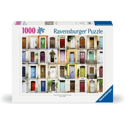 Ravensburger Erwachsenenpuzzle 1000 Teile - Schöne Türen In Der Französischen Provinz Ravensburger Erwachsenenpuzzle 1000 Teile - Schöne Türen In Der Französischen Provinz