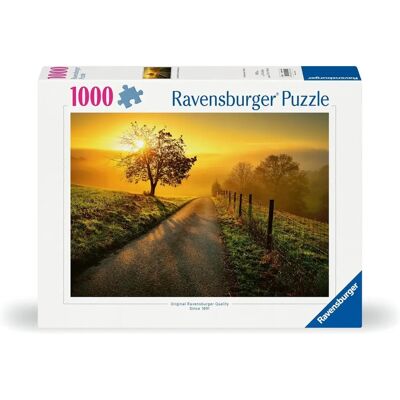 Ravensburger Model 12001445 - Landskab i morgensol Puzzle Ravensburger Model 12001445 - Landskab i morgensol Puzzle