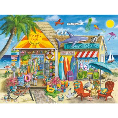 Ravensburger Surf's Up 1500 Puzzle - Jigsaw Puzzle Ravensburger Surf's Up 1500 Puzzle - Jigsaw Puzzle
