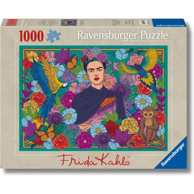 Ravensburger Erwachsenenpuzzle 1000 Teile - Frida Kahlo's Paradies Ravensburger Erwachsenenpuzzle 1000 Teile - Frida Kahlo's Paradies