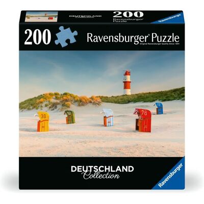 Ravensburger Puzzle 12001477 - Faro Detrás de la Duna en Borkum - Colección Alemania para Adultos 14+ Ravensburger Puzzle 12001477 - Faro Detrás de la Duna en Borkum - Colección Alemania para Adultos 14+
