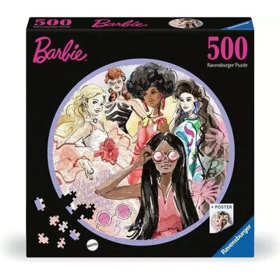 Puzzle rond Ravensburger 12001494 - 500 pièces pour adultes Puzzle rond Ravensburger 12001494 - 500 pièces pour adultes
