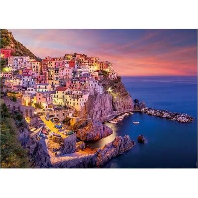 Puzzle Nathan Hameau de Manarola 1500 elementów - Puzzle Puzzle Nathan Hameau de Manarola 1500 elementów - Puzzle