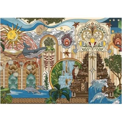 Nathan Puzzle 1500 Pieces - Garden of Dreams - Puzzle for Adults Nathan Puzzle 1500 Pieces - Garden of Dreams - Puzzle for Adults