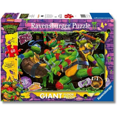 Rompecabezas Ravensburger Tortugas Ninja - 60 Piezas Gigante Rompecabezas Ravensburger Tortugas Ninja - 60 Piezas Gigante