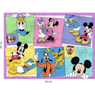 Ravensburger - Disney Mickey Mouse - 45 pièces - Cartoons - Puzzle Ravensburger - Disney Mickey Mouse - 45 pièces - Cartoons - Puzzle