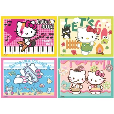Puzzle Ravensburger Hello Kitty - 4x100 Pièces - Puzzle - Publicité Puzzle Ravensburger Hello Kitty - 4x100 Pièces - Puzzle - Publicité